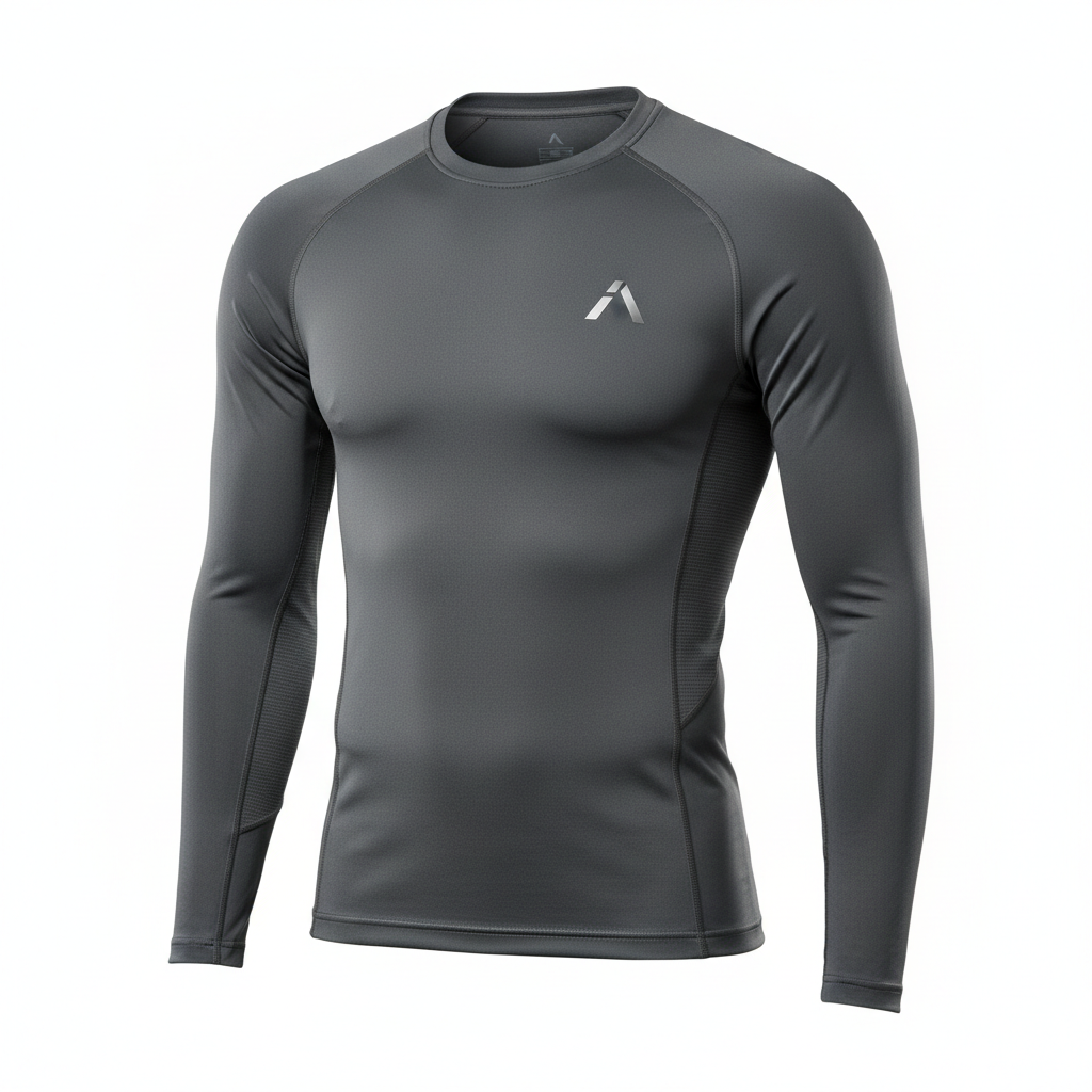 Athletic Fit Compression Shirt for Men